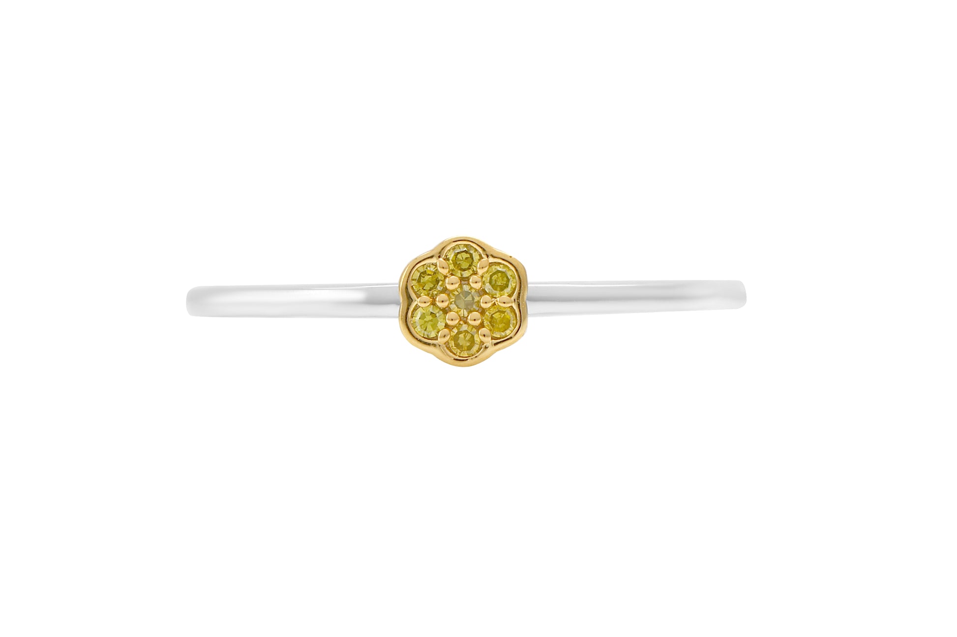 schmuckgarnitur aus Goldplattierte Silber mit Veroneser grüner Diamant 8 