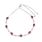 Silberarmband mit Thai Rubin