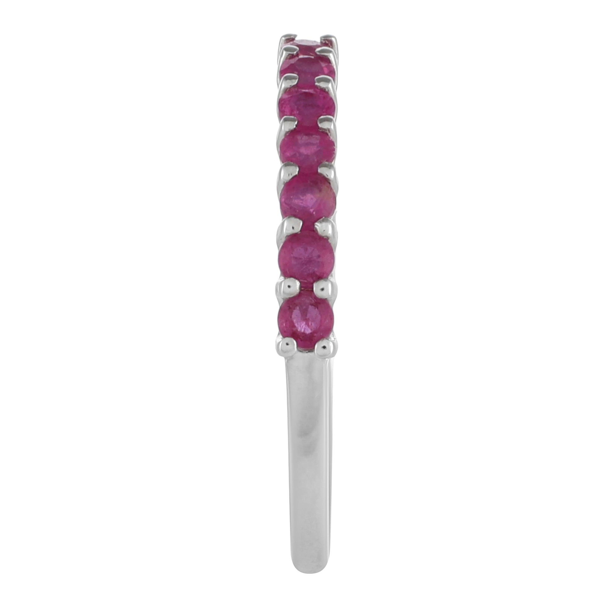 Silberring mit Thai Rubin 3 