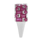 Silberring mit Thai Rubin