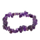 Schmuckgarnitur aus Nugget mit Amethyst und Karneol