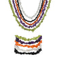 Schmuckgarnitur aus Nugget mit Amethyst und Karneol