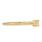schmuckgarnitur aus Goldplattierte Silber mit rotem Diamant