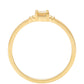 schmuckgarnitur aus Goldplattierte Silber mit rotem Diamant