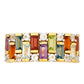 Goldplattierter Silberring mit Amethyst und Zitrin