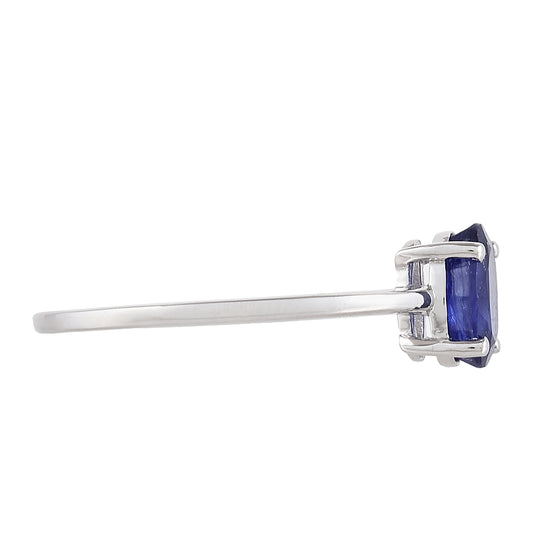 Silberring mit Thai Saphir