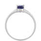 Silberring mit Thai Saphir