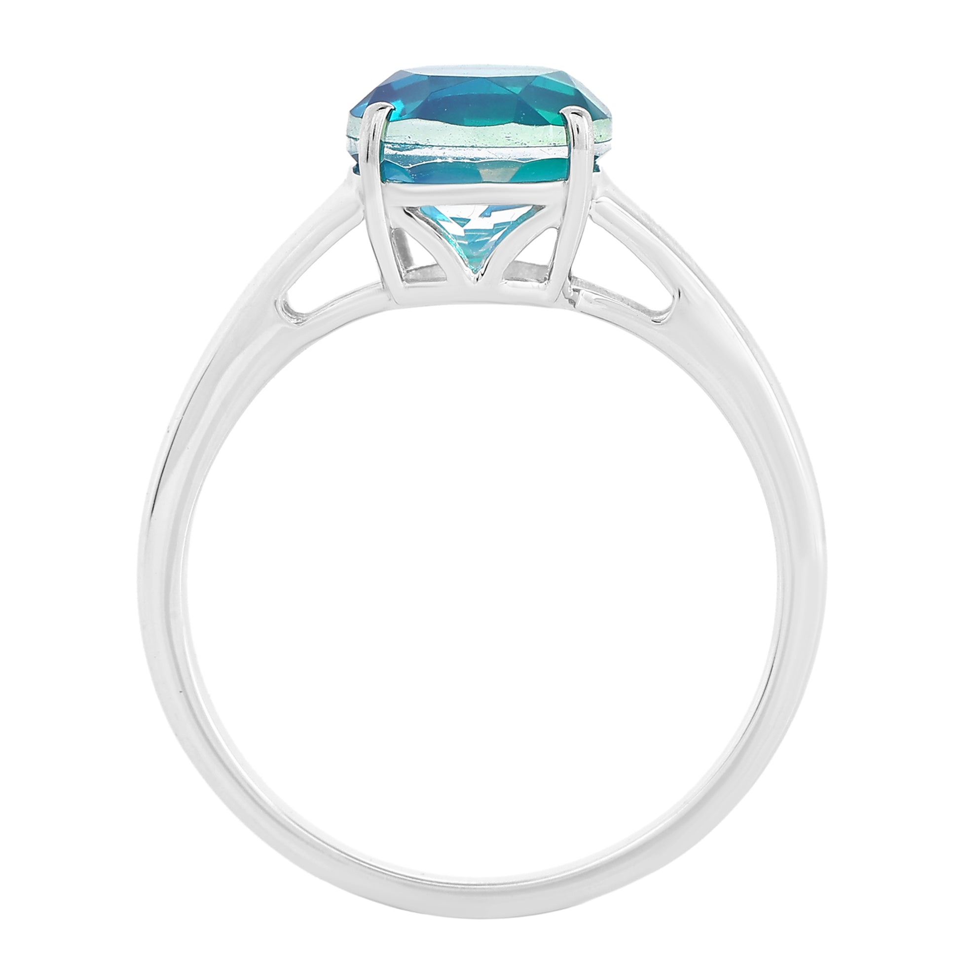 Silberring mit Pfauenquarz 6 