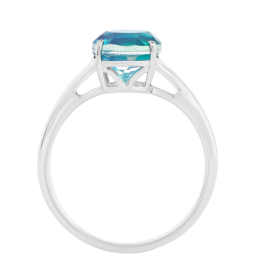 Silberring mit Pfauenquarz 3 