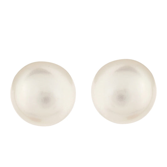 Goldplattierte Silberohrringe mit barocker Süßwasserzuchtperle