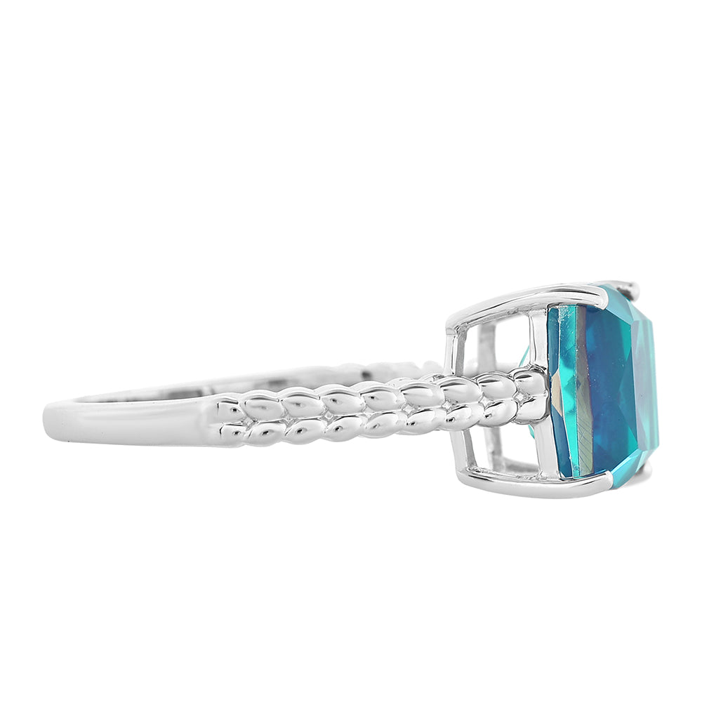 Silberring mit Pfauenquarz 2 