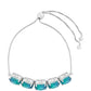 Silberarmband mit Pfauenquarz
