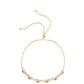 Goldplattiertes Silberarmband mit Rubin aus Mosambik