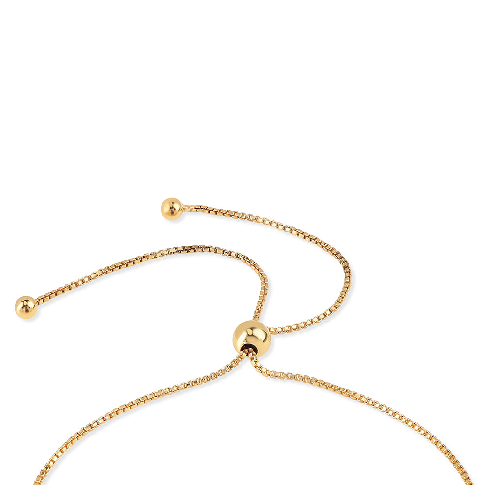 Goldplattiertes Silberarmband mit Regenbogenmondstein 2 
