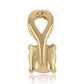 schmuckgarnitur aus Goldplattierte Silber mit blauem Diamant