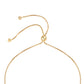 Goldplattiertes Silberarmband mit blauem Diamant