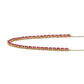 Goldplattierte Silberhalskette mit Rubin aus Mosambik