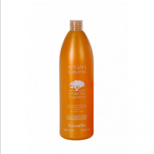 Nährendes Shampoo mit Arganöl, 1000 ml + Dosierpumpe als Geschenk