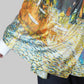 Silk Scarf, 70 cm x 180 cm, Van Gogh - Terrace At Night, 50% Silk 50% Viscose