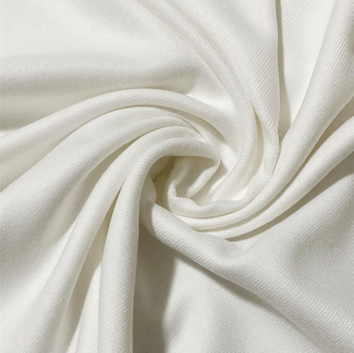 100% Pashmina Kaschmir Schal, 70 cm x 170 cm, superweich, einfarbig weiß