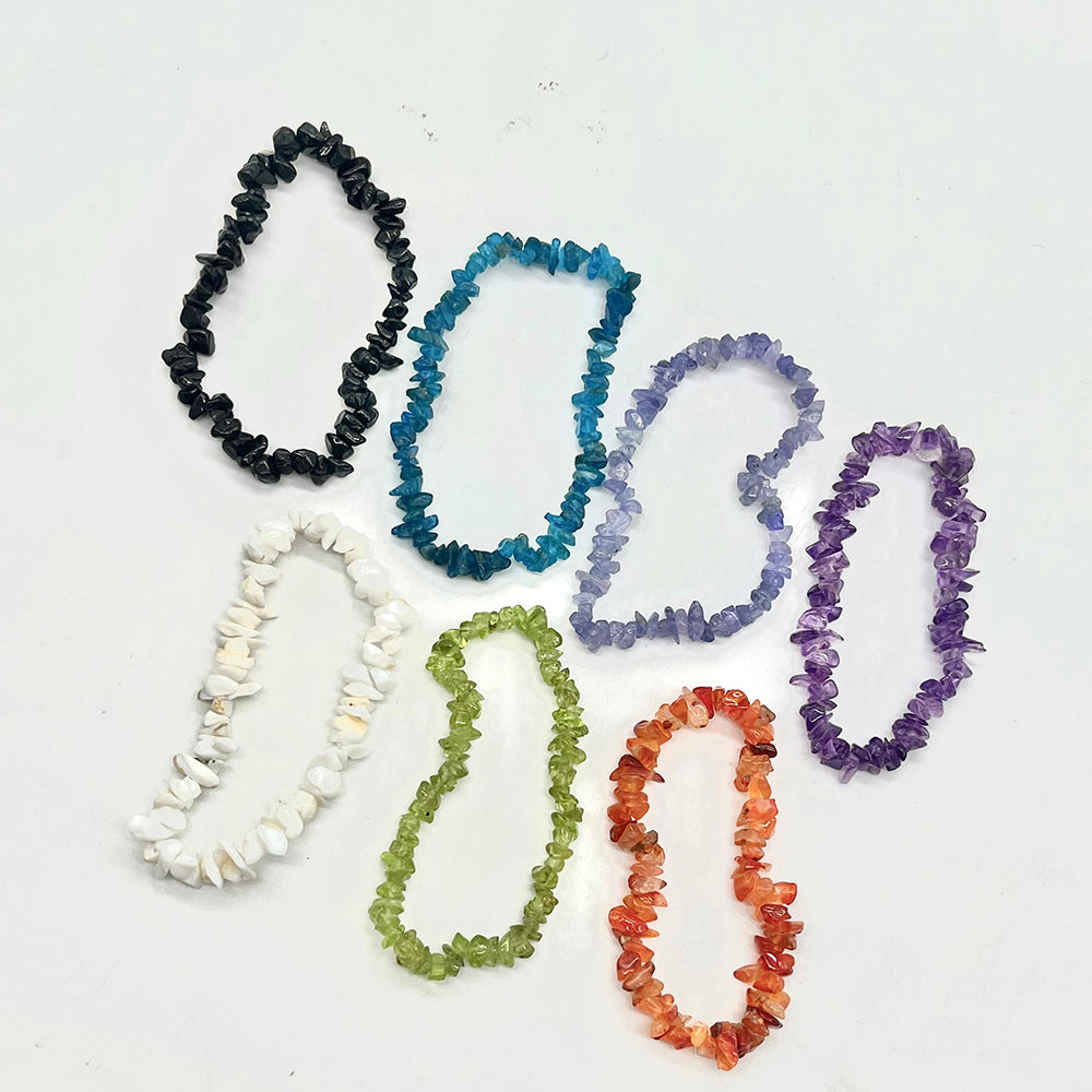 Schmuckgarnitur aus künstlicher Perle mit Tansanit und marokkanischem Amethyst 2 