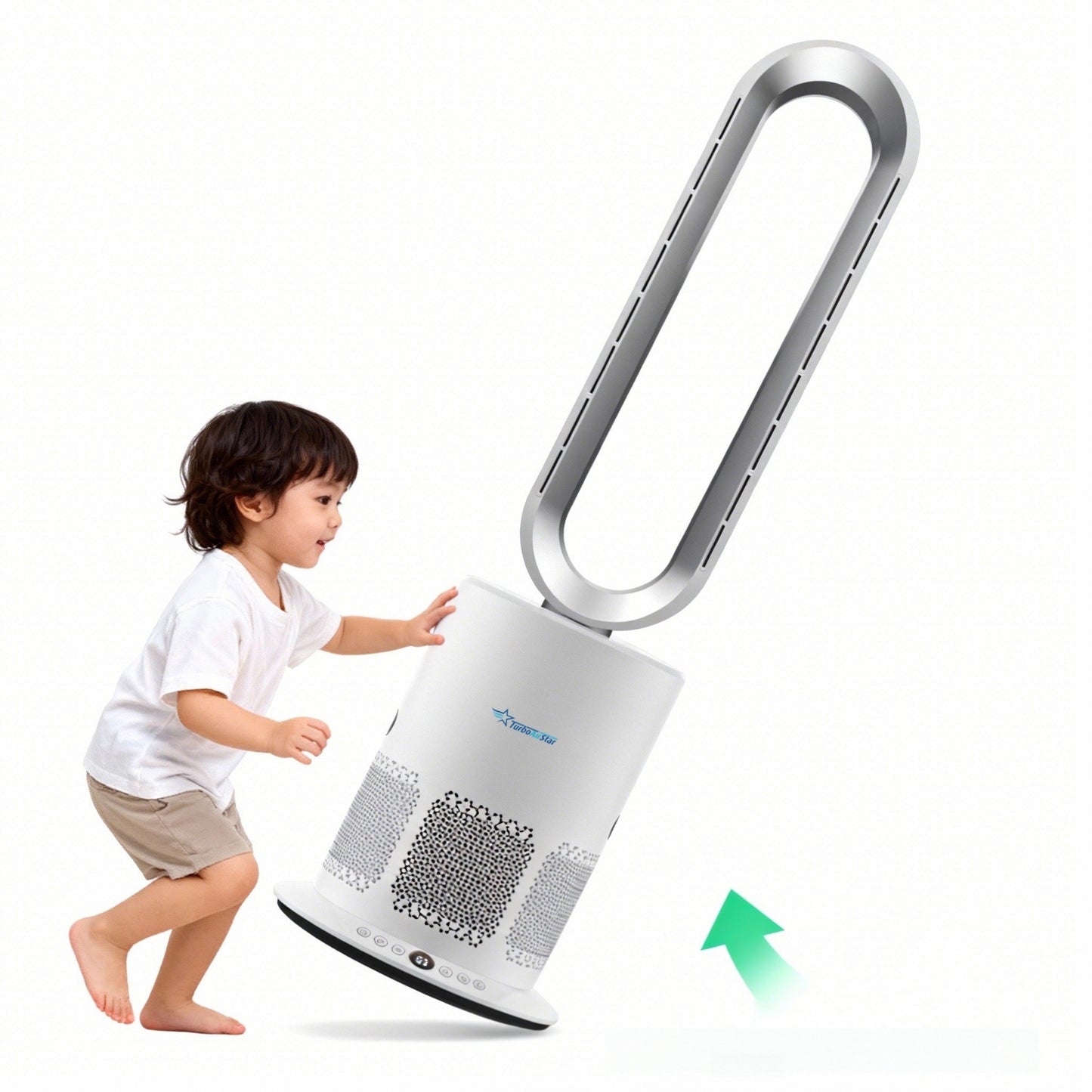 TurboAirStar Luftreiniger, Kühl- und Heizungsventilator