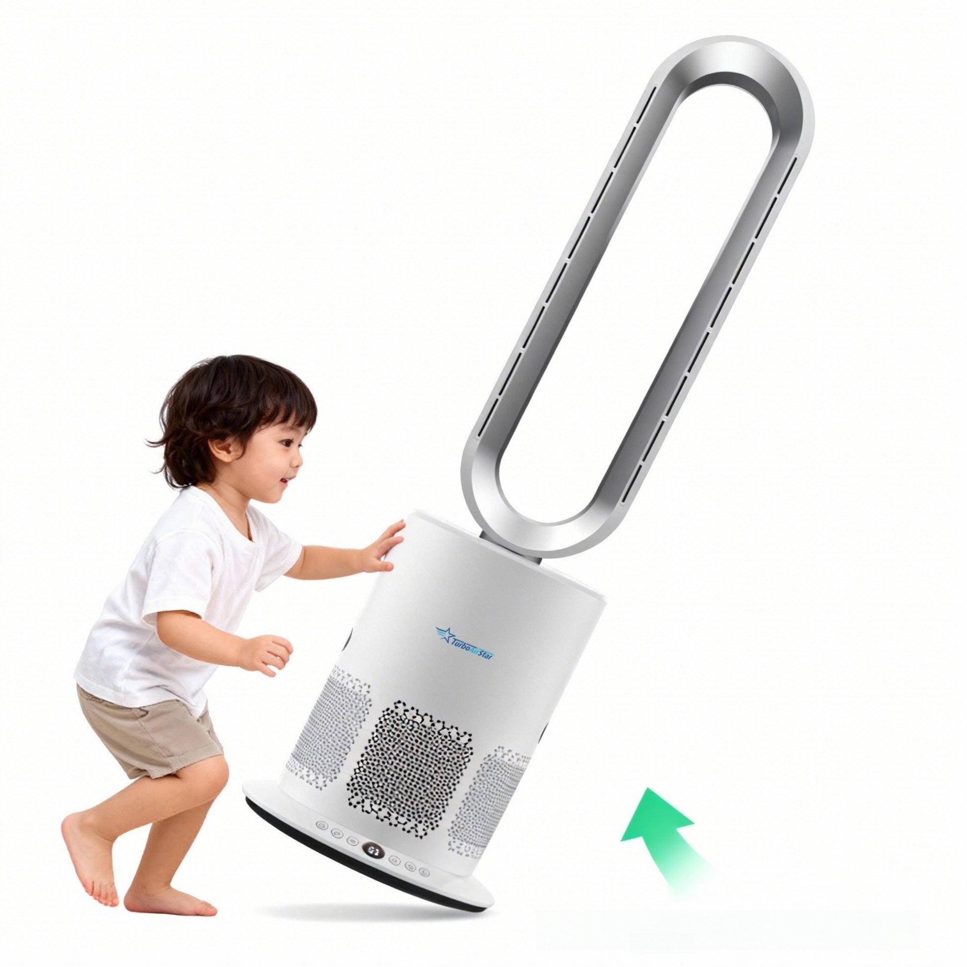 TurboAirStar Luftreiniger, Kühl- und Heizungsventilator 13 