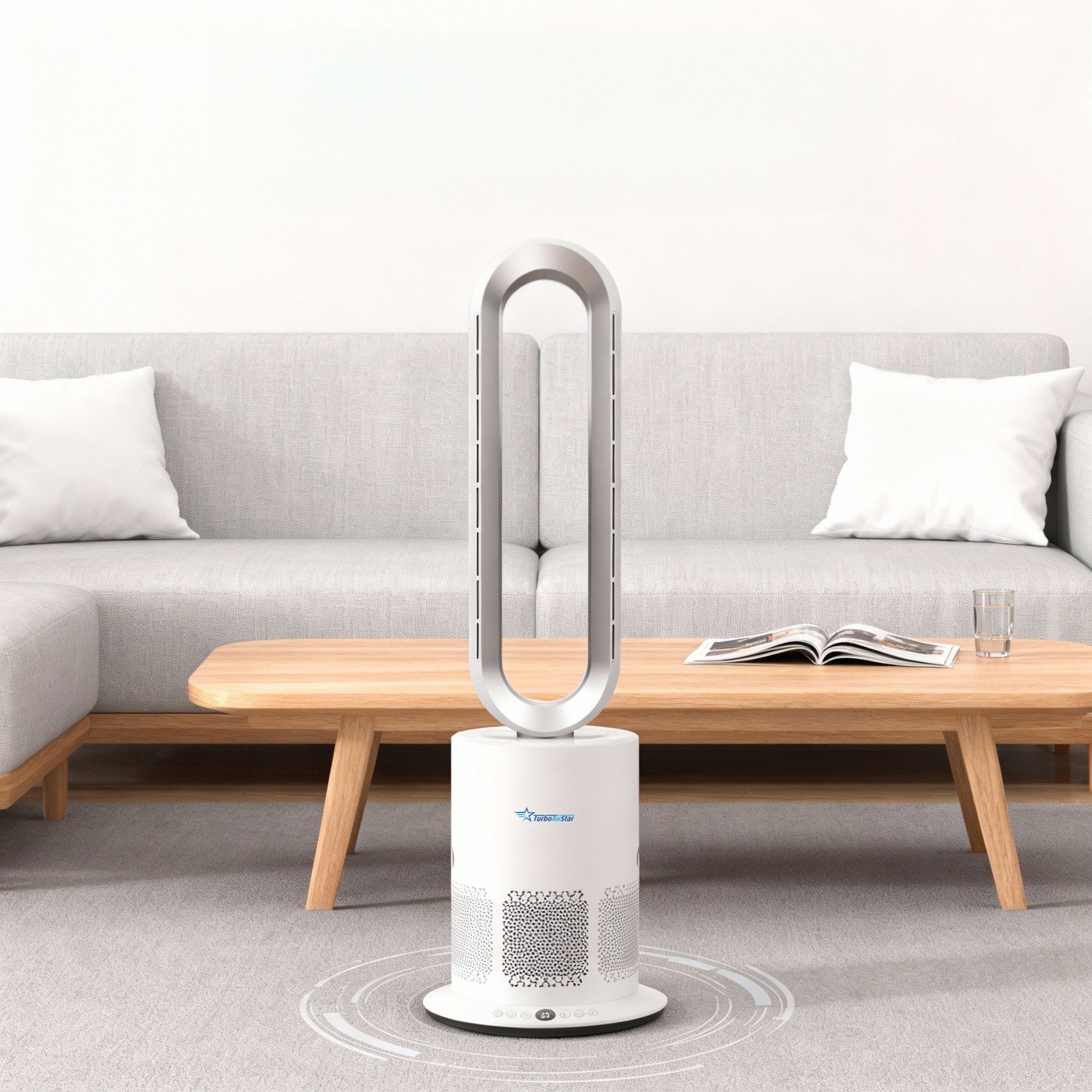 TurboAirStar Luftreiniger, Kühl- und Heizungsventilator 17 