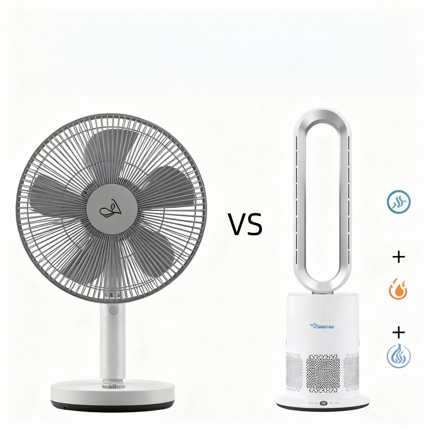 TurboAirStar Luftreiniger, Kühl- und Heizungsventilator
