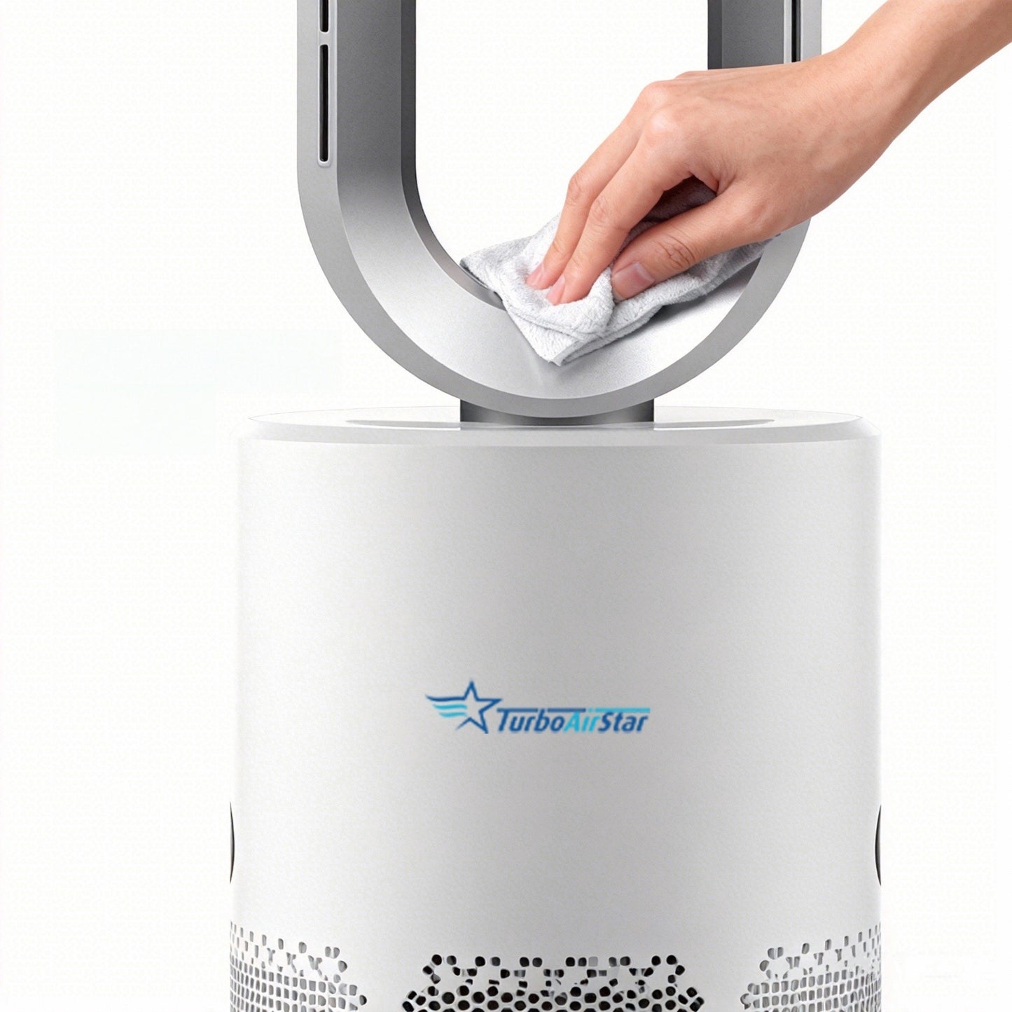 TurboAirStar Luftreiniger, Kühl- und Heizungsventilator