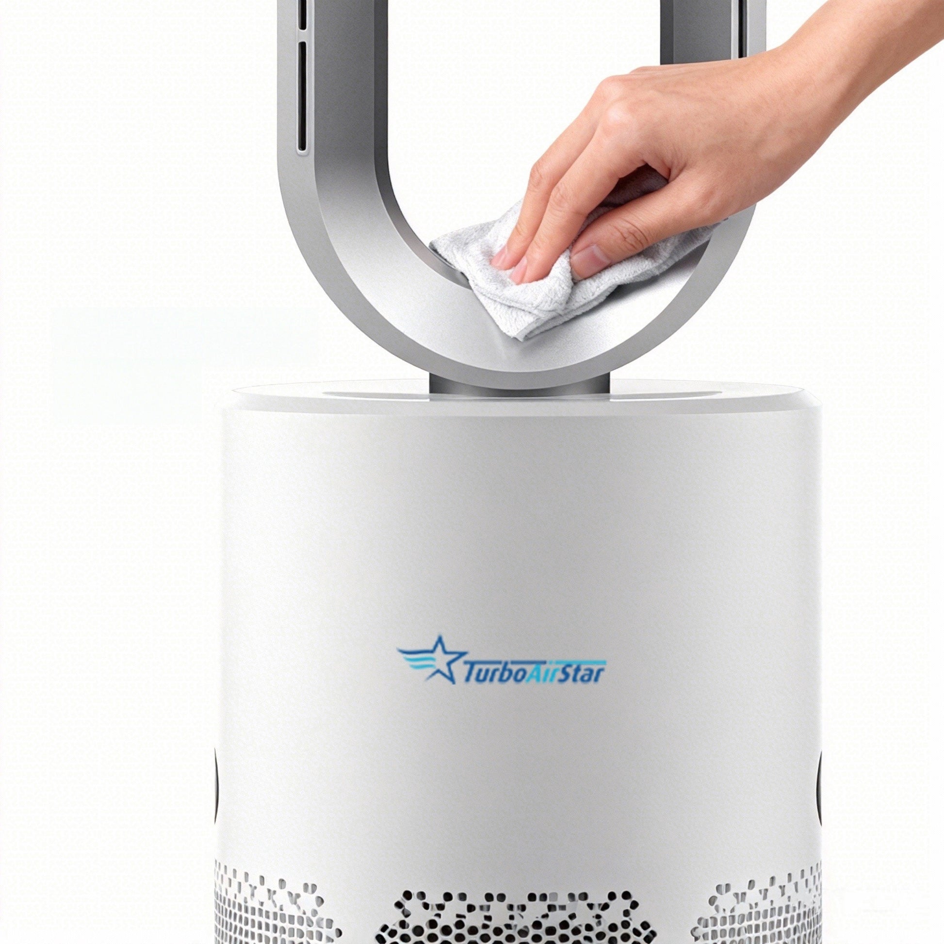 TurboAirStar Luftreiniger, Kühl- und Heizungsventilator 12 