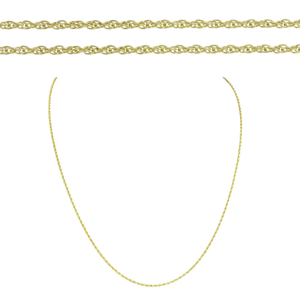 Goldplattierte Silberhalskette