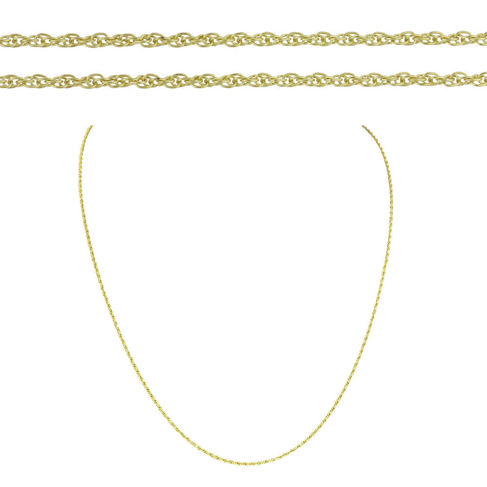 Goldplattierte Silberhalskette 2 