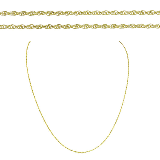 Goldplattierte Silberhalskette