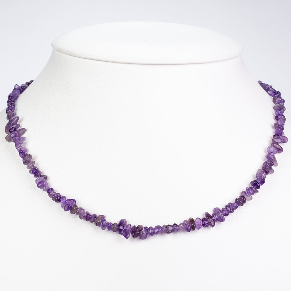 Schmuckgarnitur aus aus goldplattierter Legierung mit Amethyst
