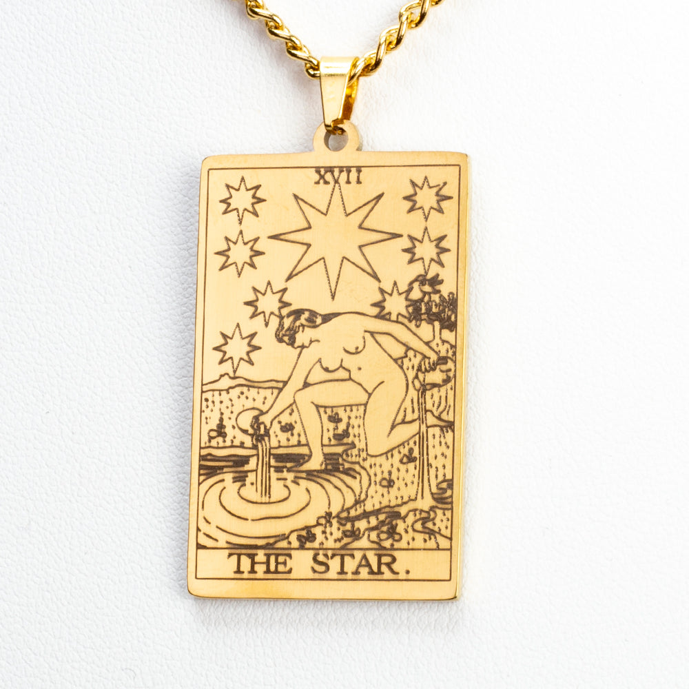 Halskette aus goldplattierter Legierung 1 