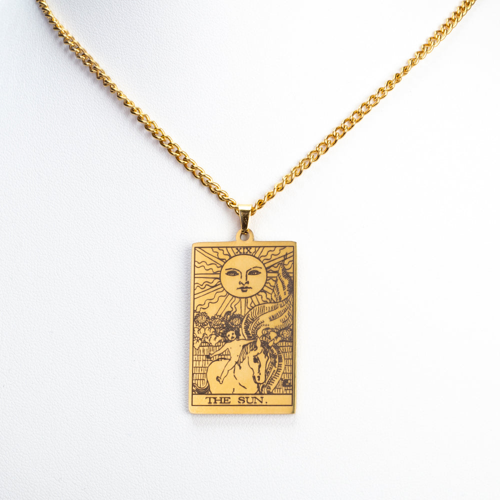 Halskette aus goldplattierter Legierung 2 