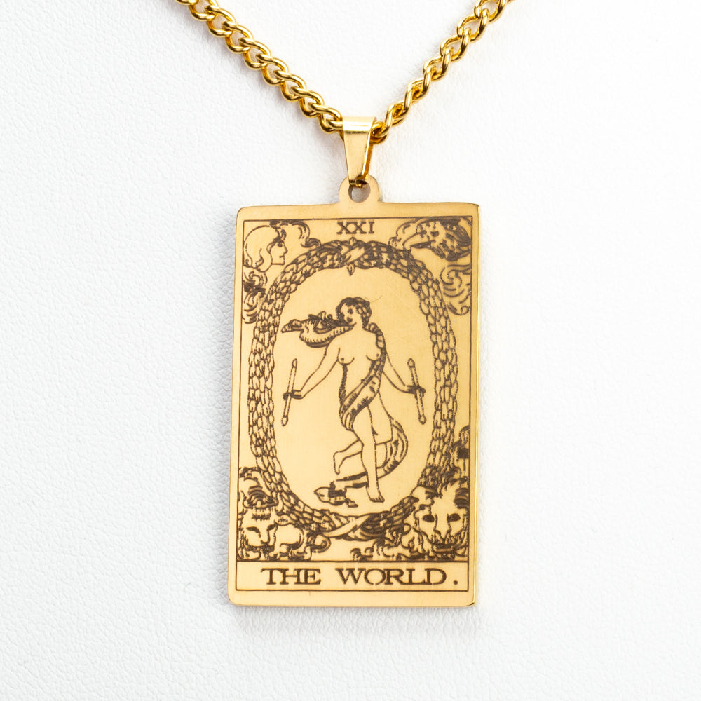 Halskette aus goldplattierter Legierung 1 