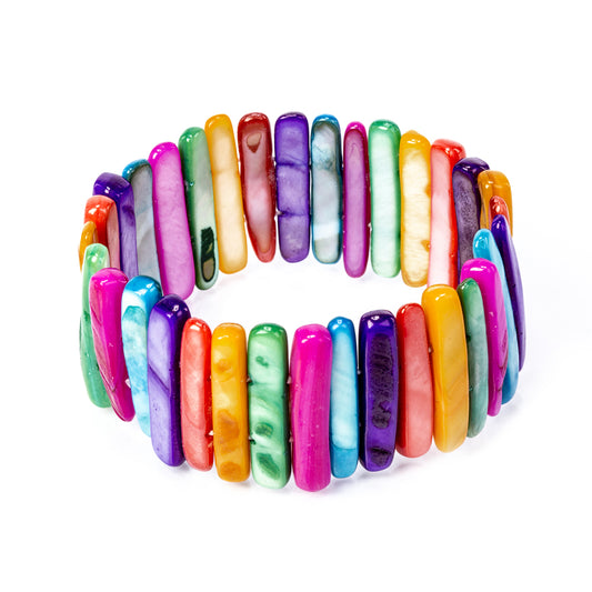Nugget Armband mit Perlmutt