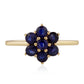 Goldring mit Thai Saphir