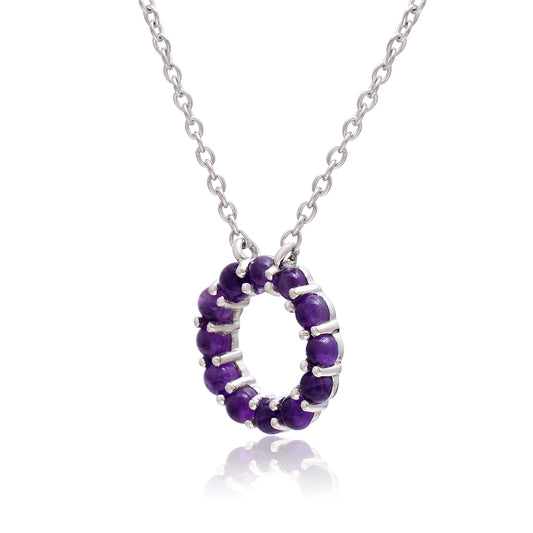 Silberanhänger mit marokkanischem Amethyst