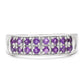 Silberring mit marokkanischem Amethyst
