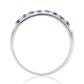 Silberring mit marokkanischem Amethyst