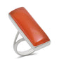 Silberring mit rotem Achat