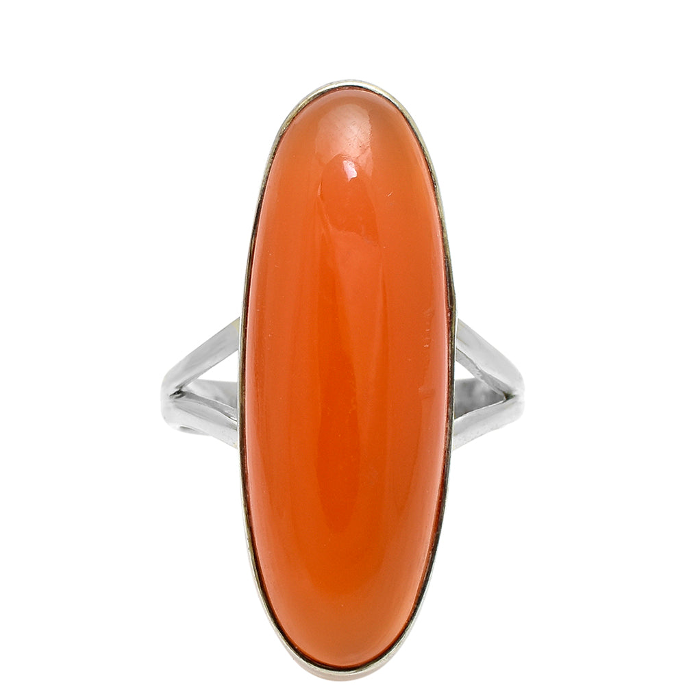 Silberring mit rotem Achat