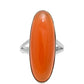 Silberring mit rotem Achat