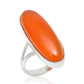 Silberring mit rotem Achat