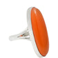 Silberring mit rotem Achat