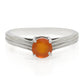 Silberring mit rotem Achat