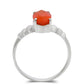 Silberring mit rotem Achat